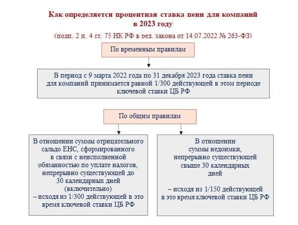 Ставка пени по налоговым задолженностям увеличится с 2025 года