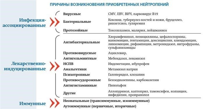 Лечение и профилактические меры при нейтропении у детей: рекомендации