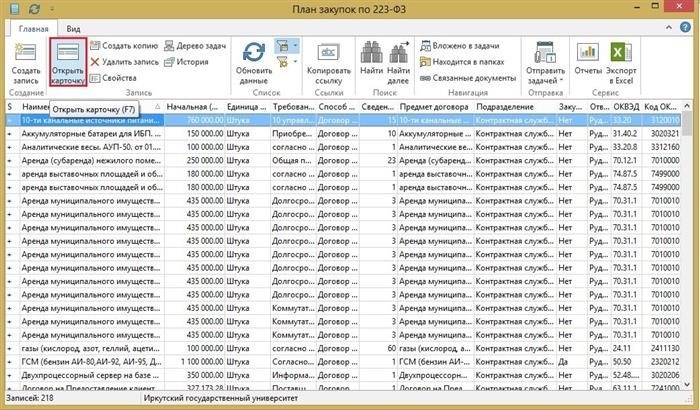 Пошаговая инструкция и образец заполнения плана закупок по 223-ФЗ