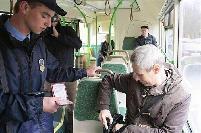 Порядок наложения штрафа за безбилетный проезд в общественном транспорте